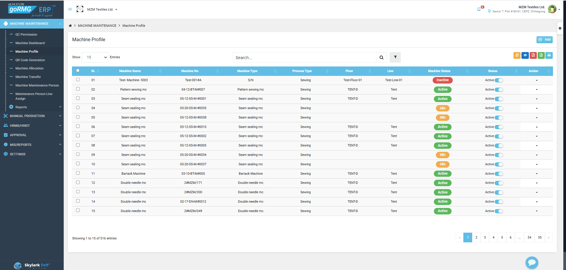 CMMS maintenance report